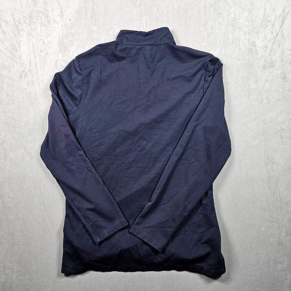 Cuts Clothing Sweatshirt Mens XL Navy Blue 1/4 Zip Athleisure Pockets‎ *FLAW - Picture 2 of 13